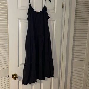NATURAL LIFE Blue Sleeveless Midi Sundress